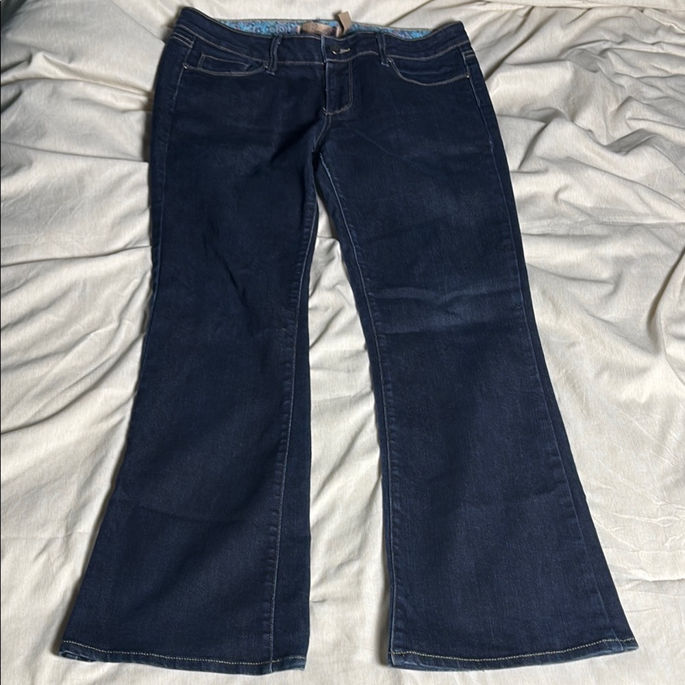 Vintage Paige Denim 31 low rise bootcut Jeans 2008 Laurel Canyon stretch